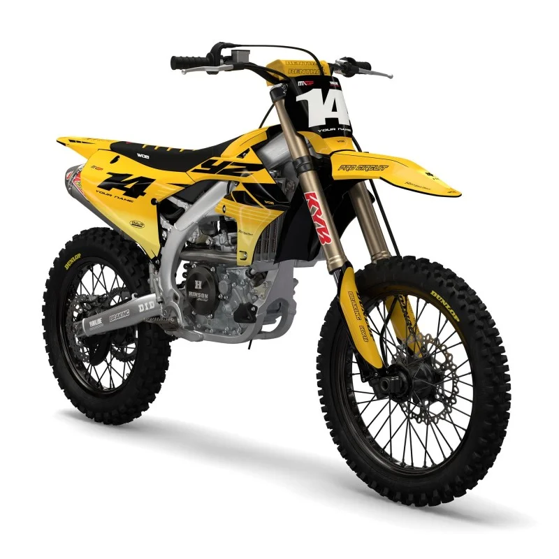 Graphics Kit Yamaha GRADIENT Yellow WDYAGRBYL WOB DESIGN YAMAHA