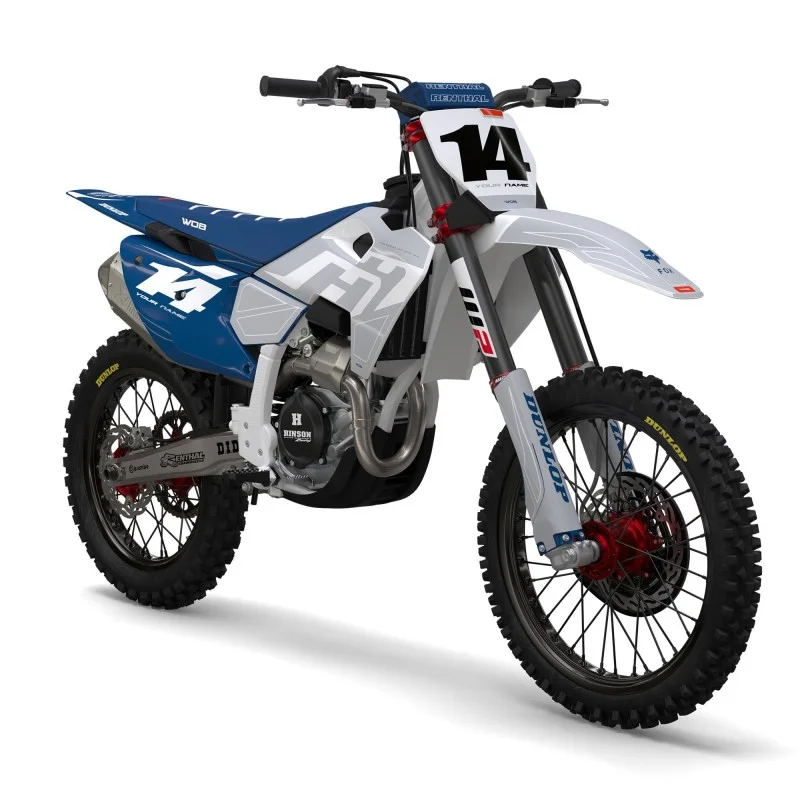 Dekor Kit Husqvarna "Nitro Blue" WOBHUSQNBB