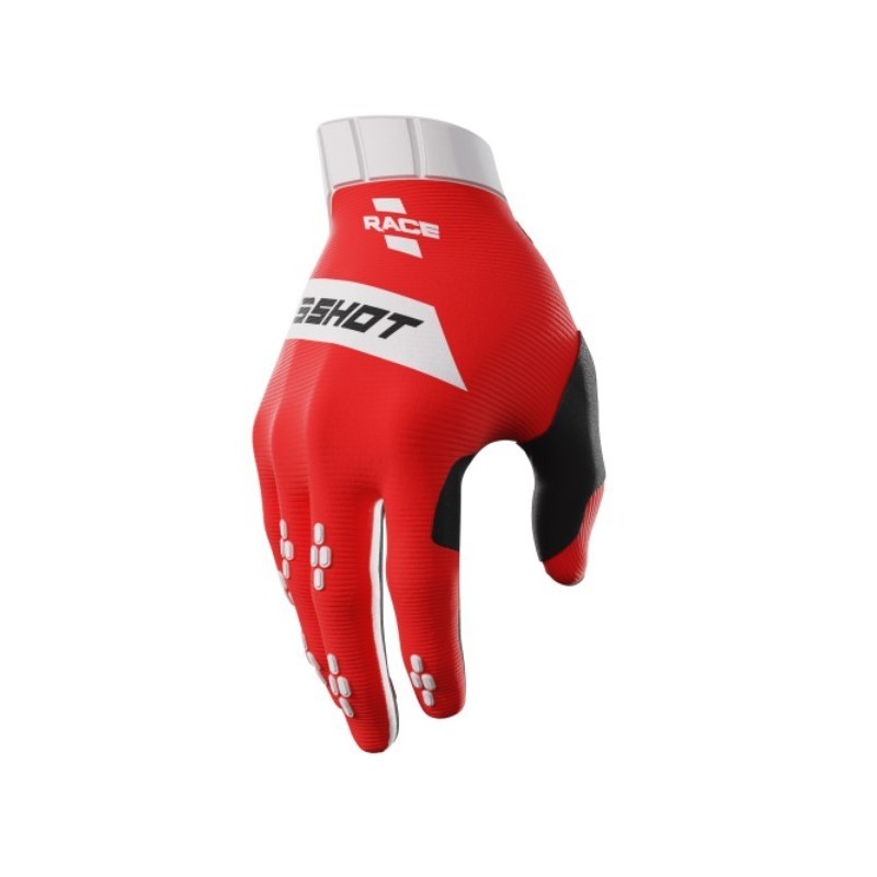 Gants Shot Race Rouge A08-13B2-B05