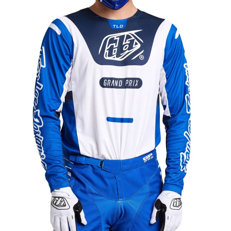 Jersey Troy Lee Designs GP PRO Blends White Blue 37702702 Troy lee Designs Combo Jersey & Pant Motocross/Enduro