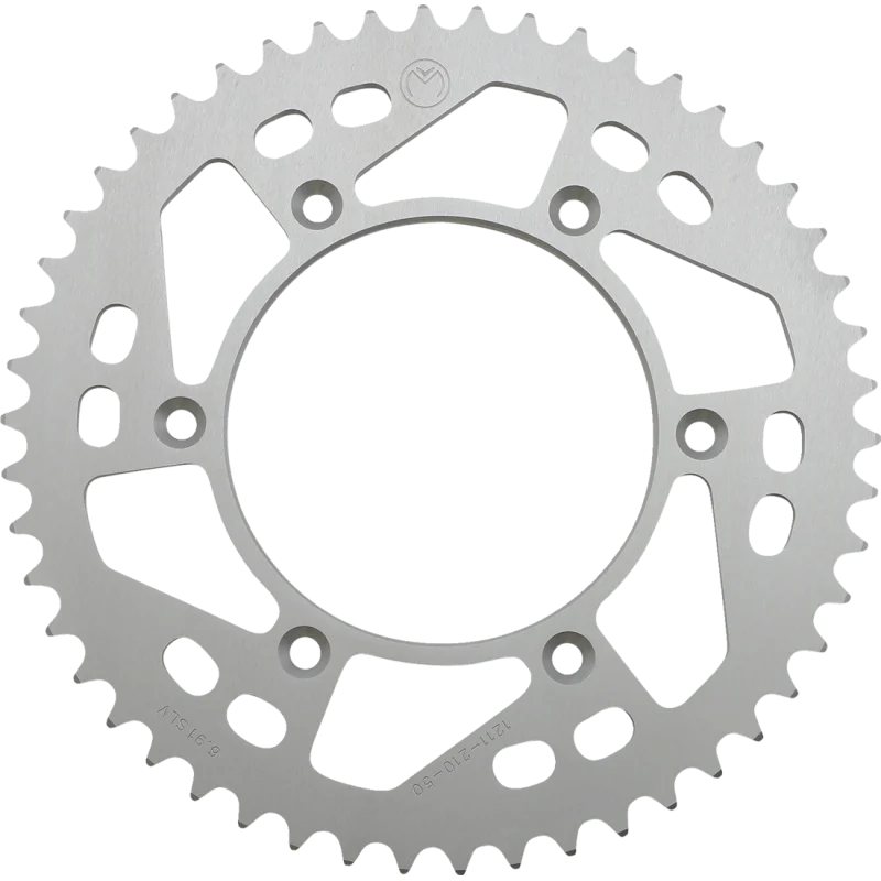 Aluminum rear sprocket Moose Honda grigia CORMOOSEHONGRIGIA Moose Racing Rear Sprockets