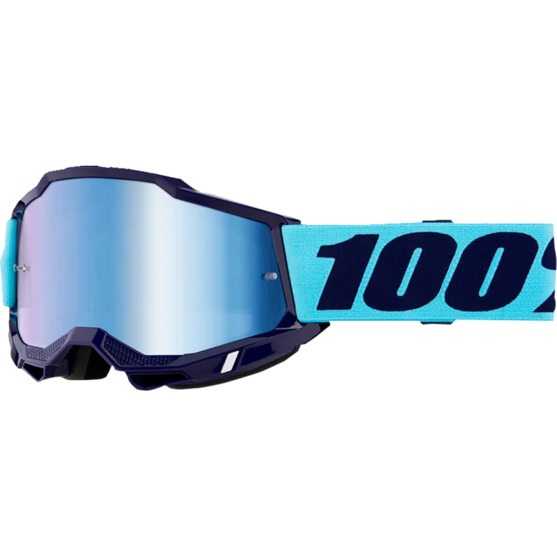 Goggle 100% Accuri 2 Vaulter mirror blue 26013471 100% Motocross Goggles