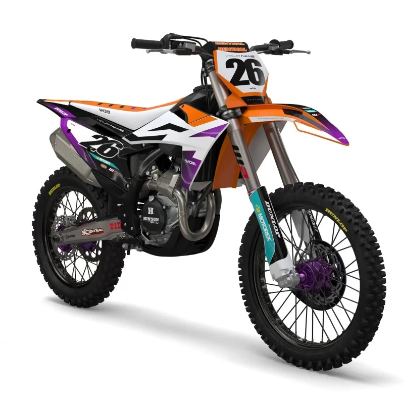 Kit Autocollants KTM "Reply Purple"