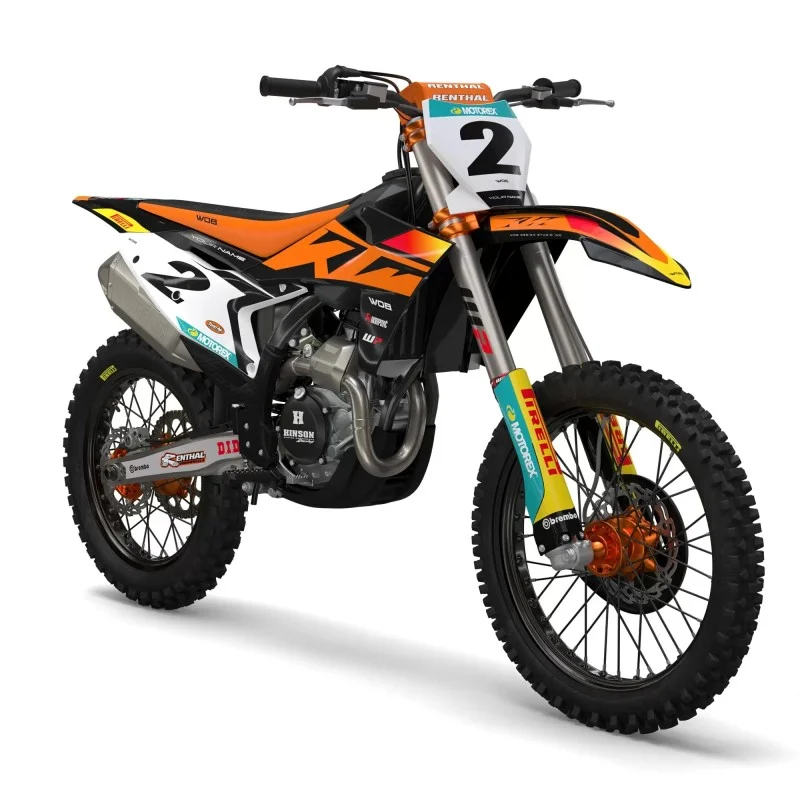 Dekorset  KTM "Factory Black" WOBGKKTMFYBK