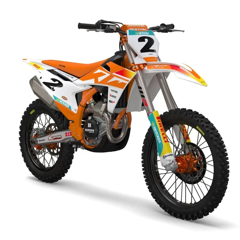 Graphics Kit KTM "Factory White" WOBGKKTMFYWE WOB DESIGN KTM