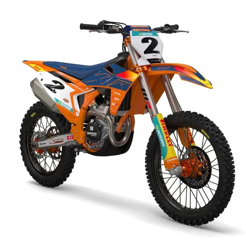 Dekorset  KTM "Factory Blue" WOBGKKTMFYBL  Wob design