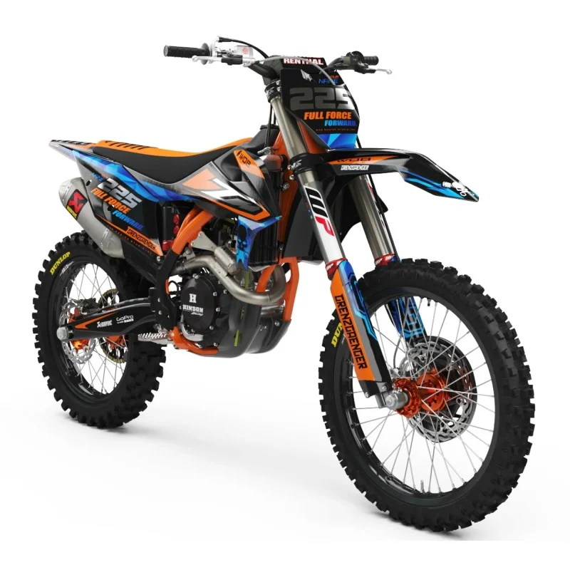 Grafiche KTM "FFF Blu" WOBGKKTMFFFB