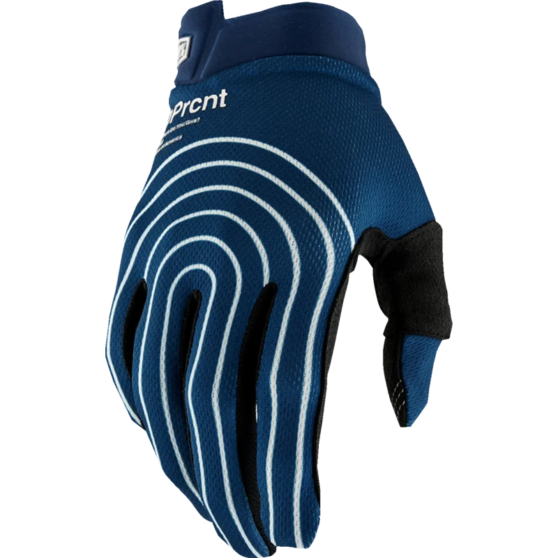 Gloves 100% Itrack Rewind Navy 333078NAVY 100% Gloves