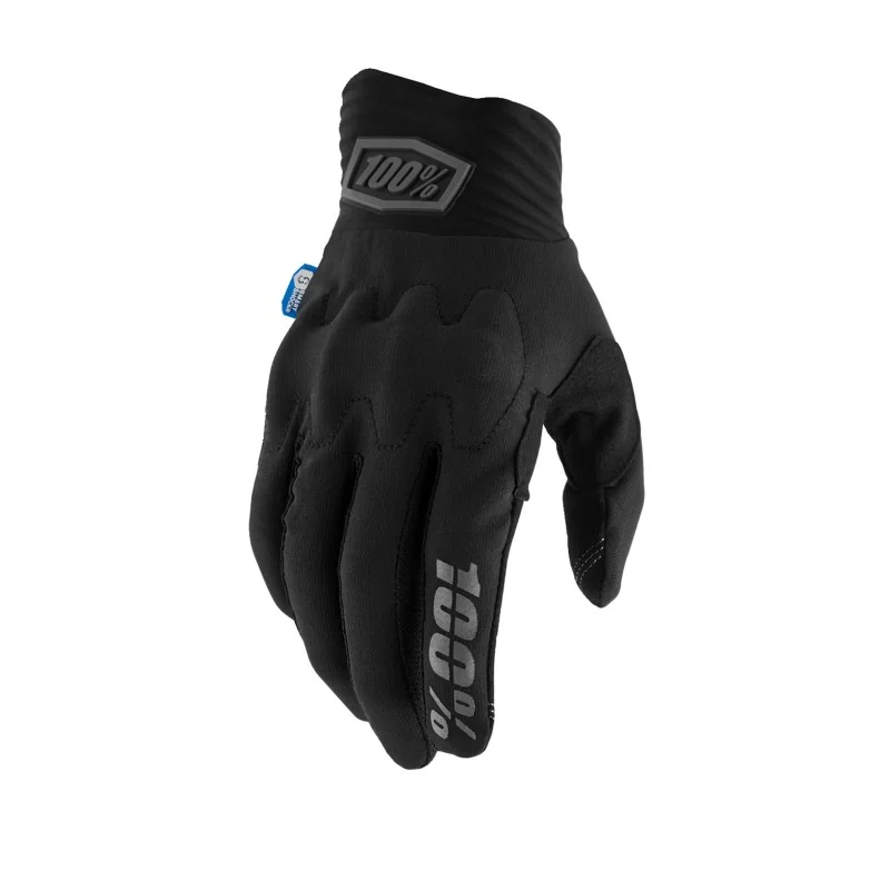 Gloves 100% Cognito Smart Shock Black 3330753 100% Gloves