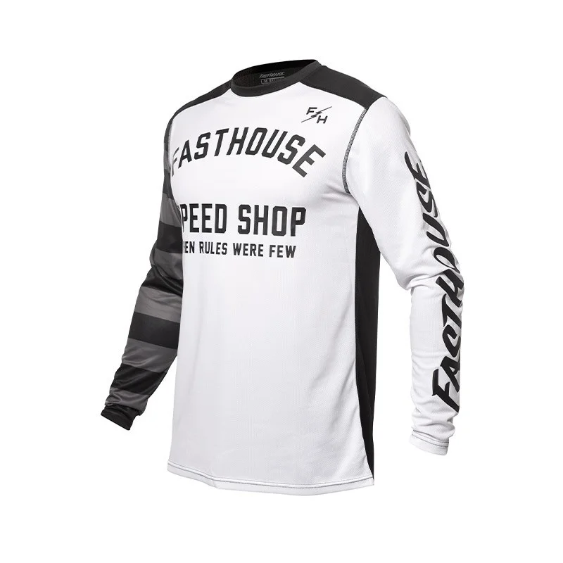 Maglia Fasthouse Carbon 24.1 Eternal bianco/nero 215000-10