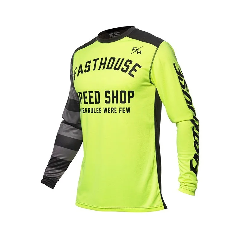 Maglia Fasthouse Carbon 24.1 Eternal giallo fluo/nero 215000-50