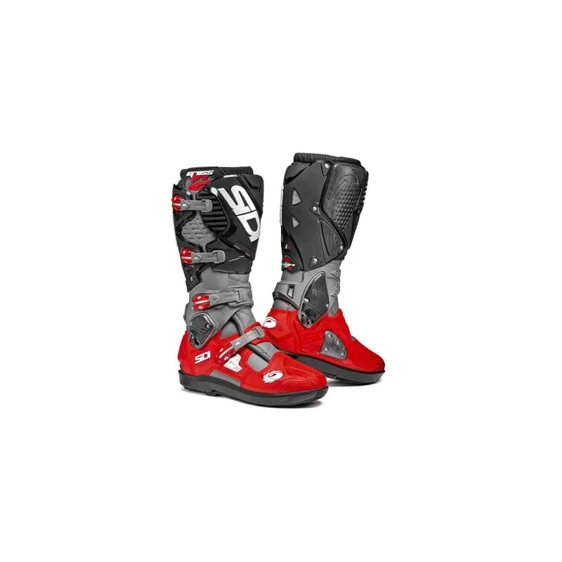 Boots Cross - Enduro Sidi Crossfire 3 SRS Grey-Red-Black MFIRE3WSRS GRRONE Sidi  Motocross | Enduro Boots