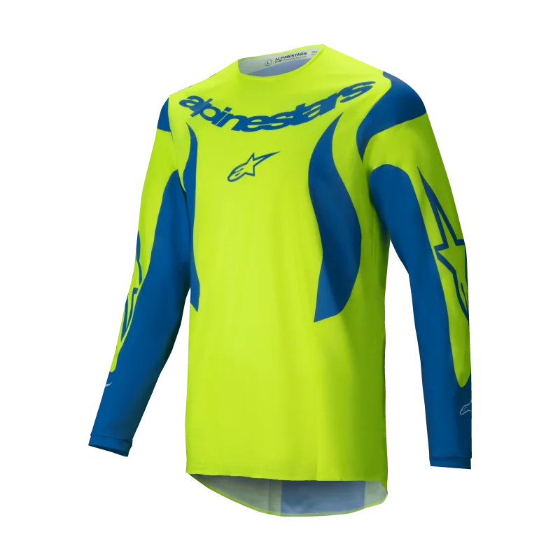 Jersey Alpinestars Fluid Haul "yellow fluo blue" 3760525-557 Alpinestars Combo Jersey & Pant Motocross/Enduro