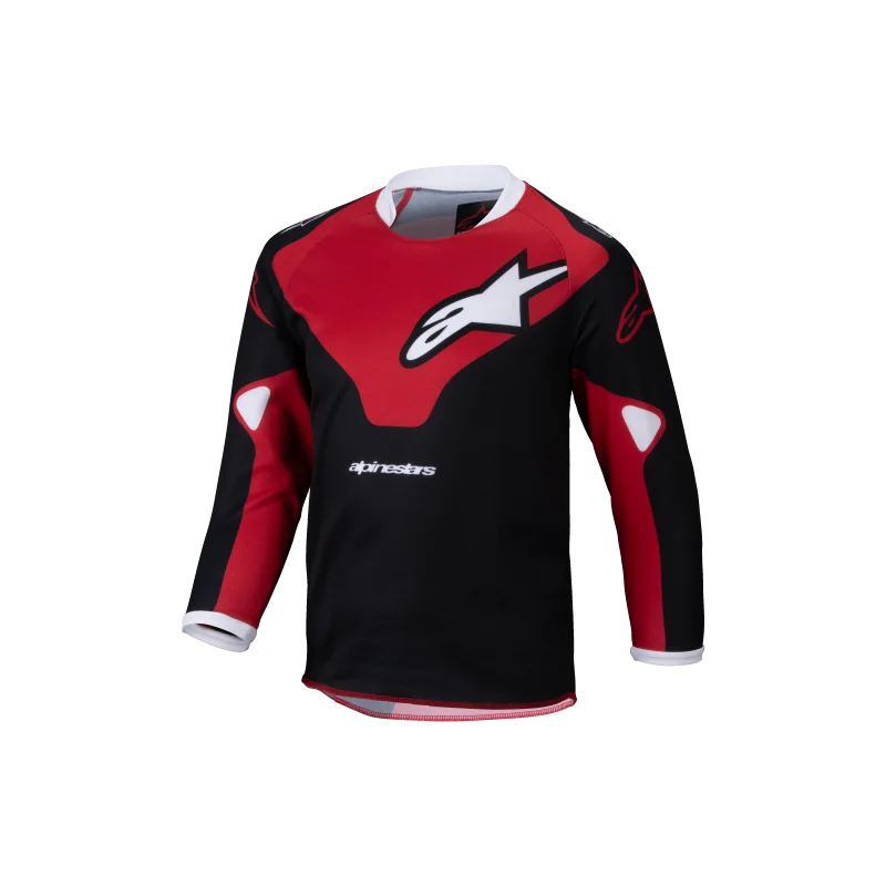 Jersey Alpinestars Kids Racer Veil "black bright red" 9730125-1303 Alpinestars Kids Clothing Motocross Gear