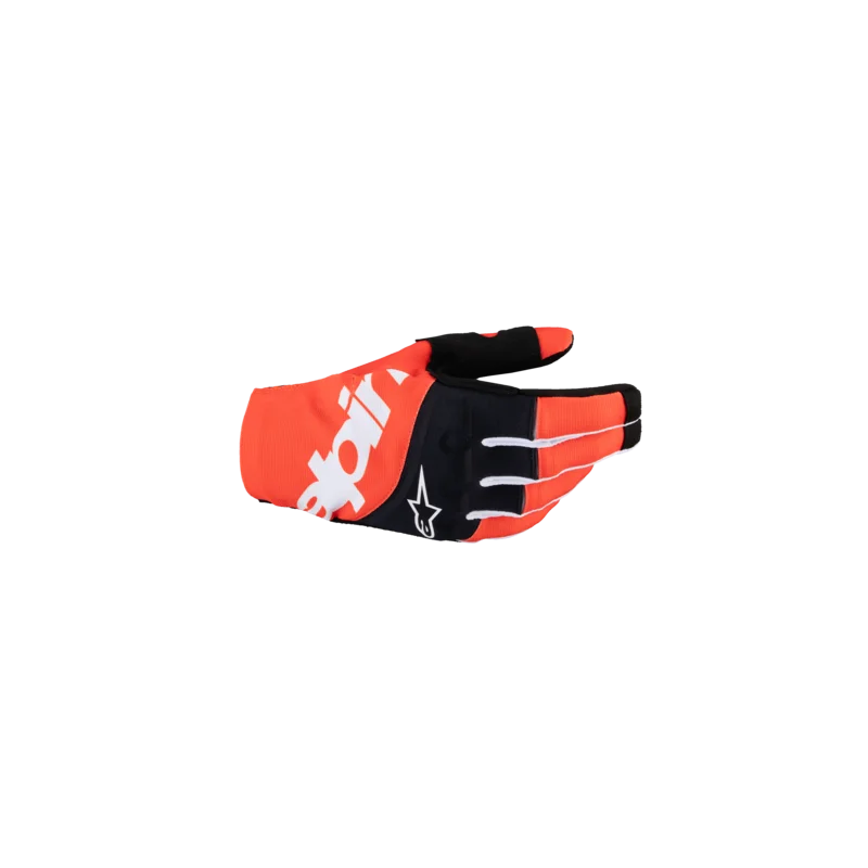 Gloves Alpinestars Techstar "black hot orange" 3560125-1041 Alpinestars Gloves