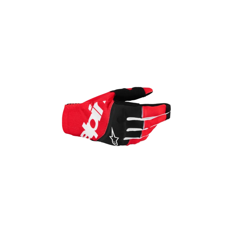 Gloves Alpinestars Techstar "black bright red" 3560125-1303 Alpinestars Gloves