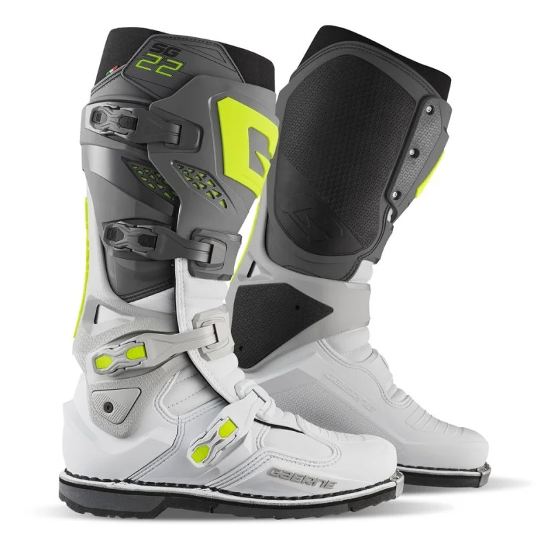 Boots Gaerne SG 22 "Anthracite White Grey" 2262-017 Gaerne Motocross | Enduro Boots