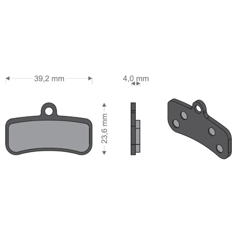 Pastiglie freno Talaria P21-VS-D2