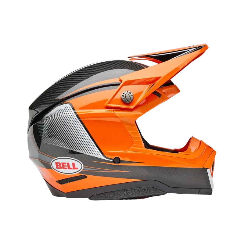 Helm Bell Moto 10 Spherical 2025 Evade Gloss orange