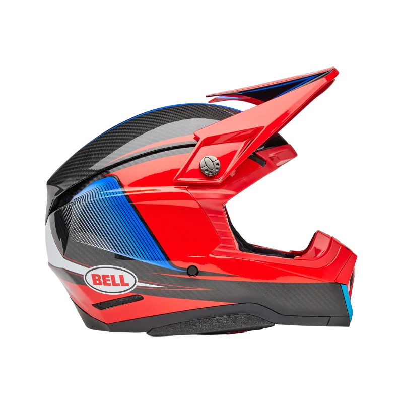 Helm Bell Moto 10 Spherical 2025 Evade Gloss Red/Black 716374