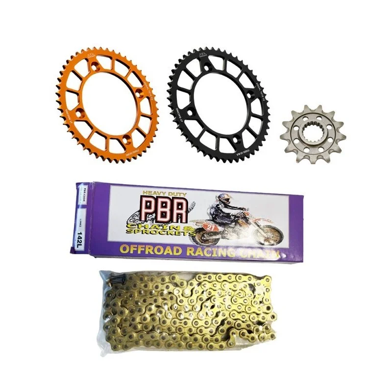 Sprockets and chain Kit JT-PBR | Ktm-Husqvarna-GasGas 85 KITVICTORY-KTM85 JT Chain and Sprocket Kits