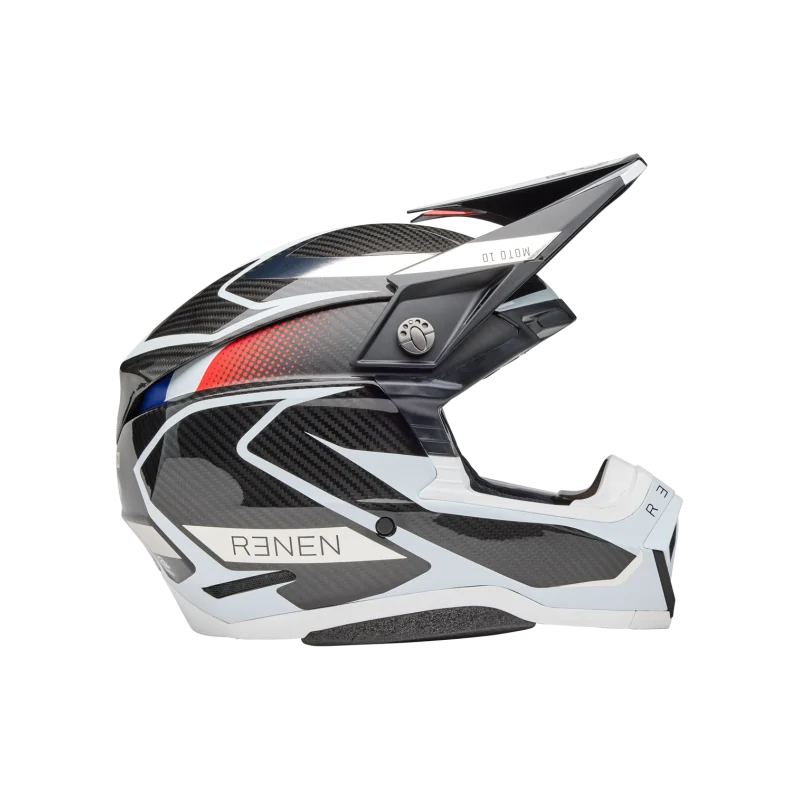 Casque Bell Moto 10 Spherical 2025 Renen Raycon Brillant/Mat|Noir/Blanc 716371