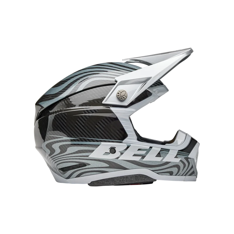 BELL Moto -10 Spherical CORTEX Helmet Silver/Grey 716375 Bell Motocross Helmets