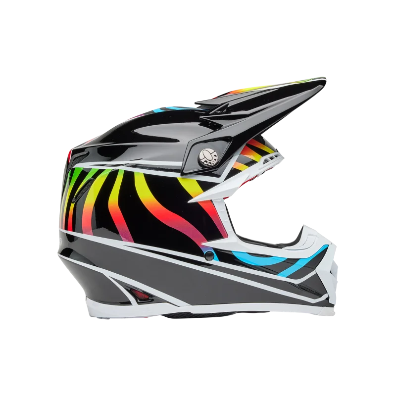 BELL Moto-9S FLEX DRIFT Helm Schwarz/Multi 716376