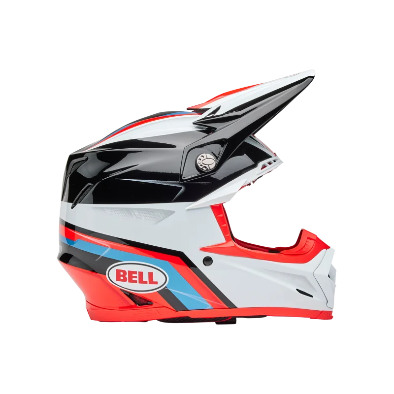 BELL Moto-9S FLEX MERCHANT Helmet Red/Black 716382 Bell Motocross Helmets