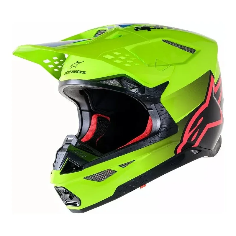 Casco Alpinestars SM10 Unit Yellow Black 8301623-5138