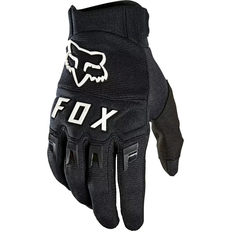 Gloves FOX Dirtpaw 2025 | Black/White 25796-018 Fox Gloves