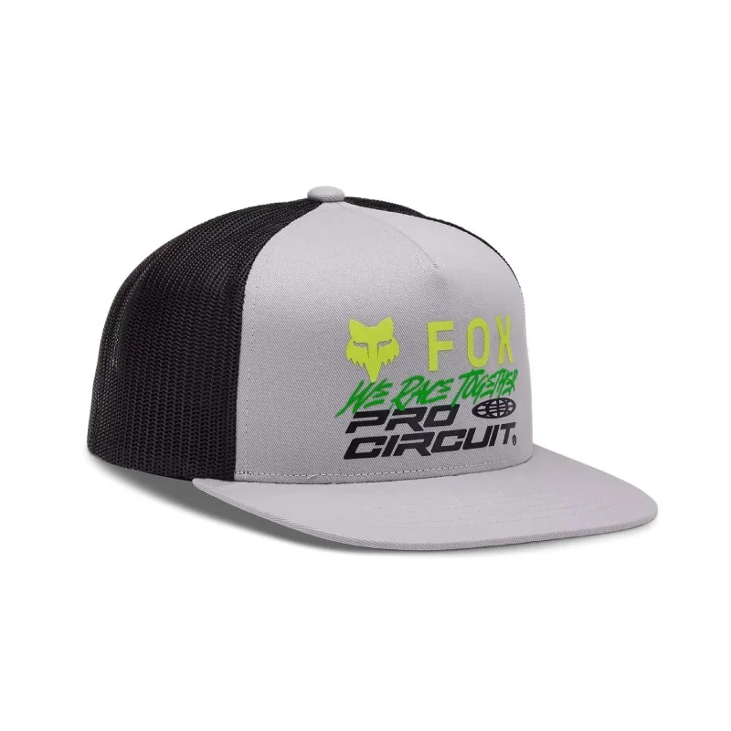 Fox Pro Circuit adjustable Hat steel grey 32255-172 Fox Caps and beanies & socks & surf shorts