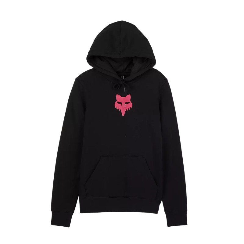 Woman Fox Head Fleece PO black pink 31829-285 Fox hoodies-sweaters-Jacket-Pants