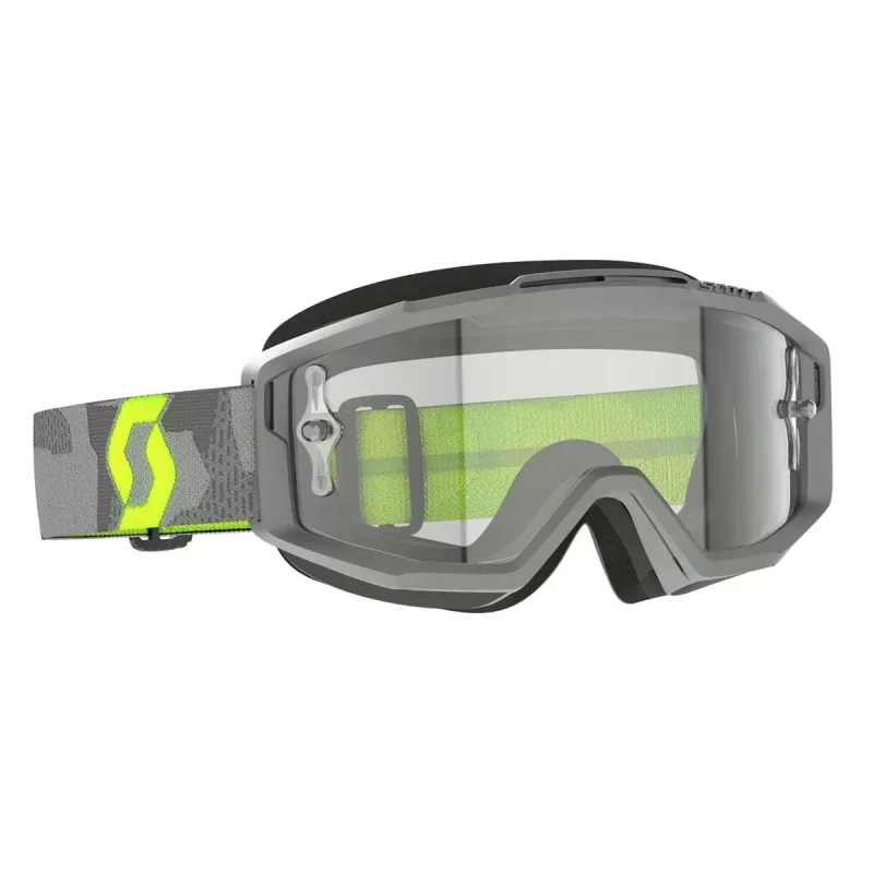 Masque Scott Split OTG gris jaune fluo