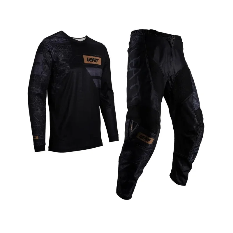 Ride Kit Leatt 3.5 black 502530072 Leatt Combo Jersey & Pant Motocross/Enduro