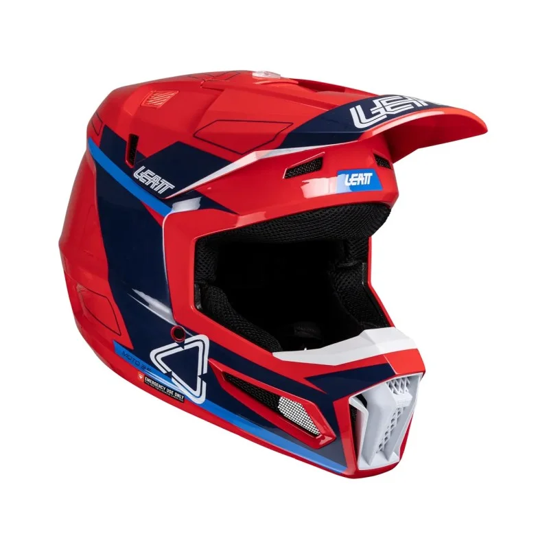 Kit Casco Leatt 3.5 Bambino royal + 2.5 goggle 102545014R