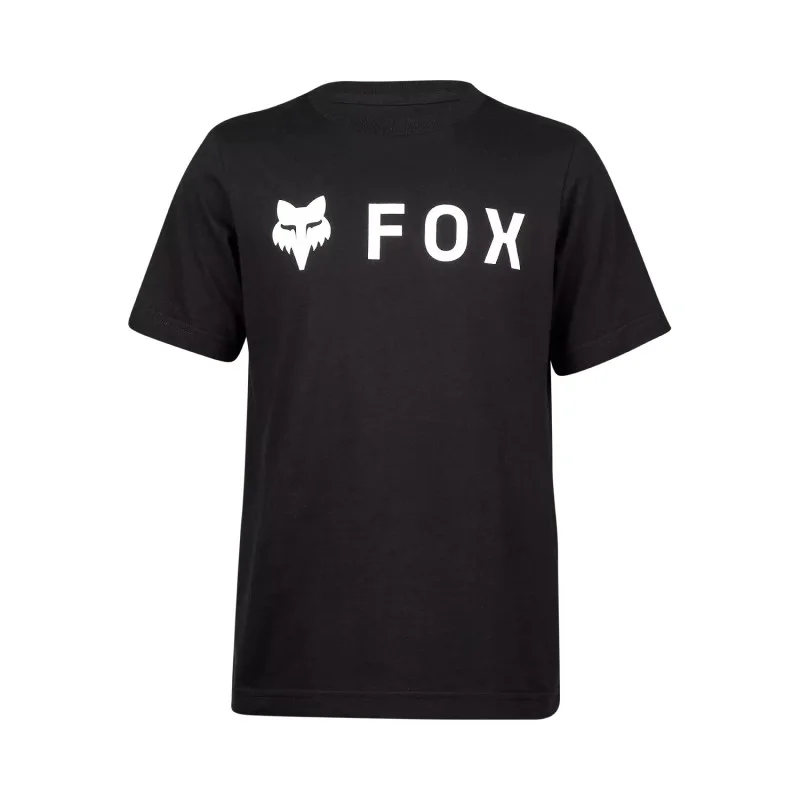 T-Shirt FOX Bambino Absolute SS tee nera 31818-001