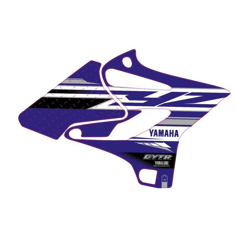 Yamaha YZ 125/250 2015-2021 réplique originale 19 graphiques de convoyeur