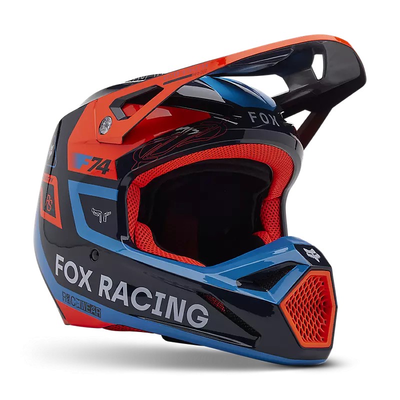 Casco FOX V1 Race Spec | Blu notte 33000-329