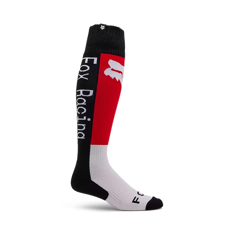 Sock FOX Youth 180 Lean Red Fluo