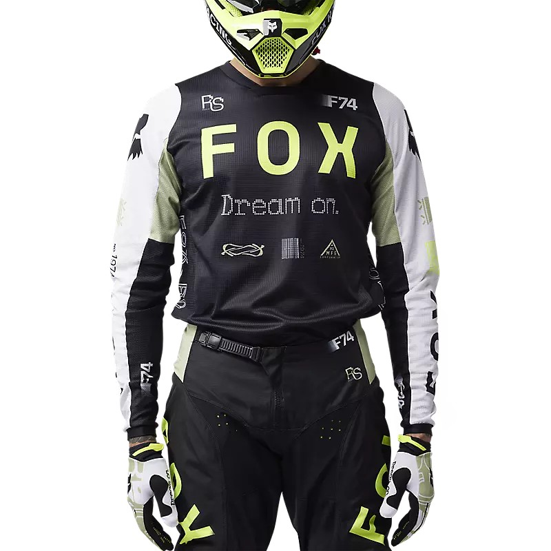 Crossbekleidungsset FOX 180 Race Spec 2025|Hellgrün