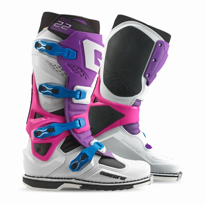 Boots Gaerne SG 22 Purple/White/Rhodamine|LE 2262-019 Gaerne Motocross | Enduro Boots