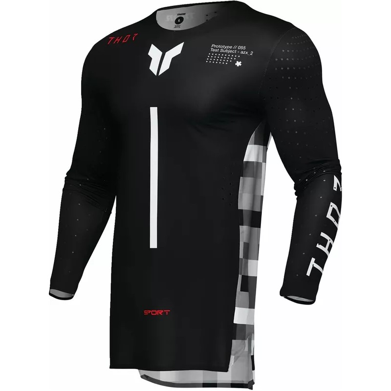 Jersey Thor Sport Riot Black/Red 291081 Thor Combo Jersey & Pant Motocross/Enduro