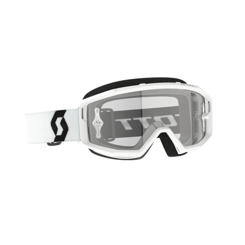 Goggle Scott Primal White | Clear Lens 2785980002113 Scott Motocross Goggles