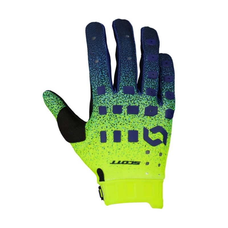 Handschuh Scott Podium Pro Stealth Blau / Strahlend Rosa