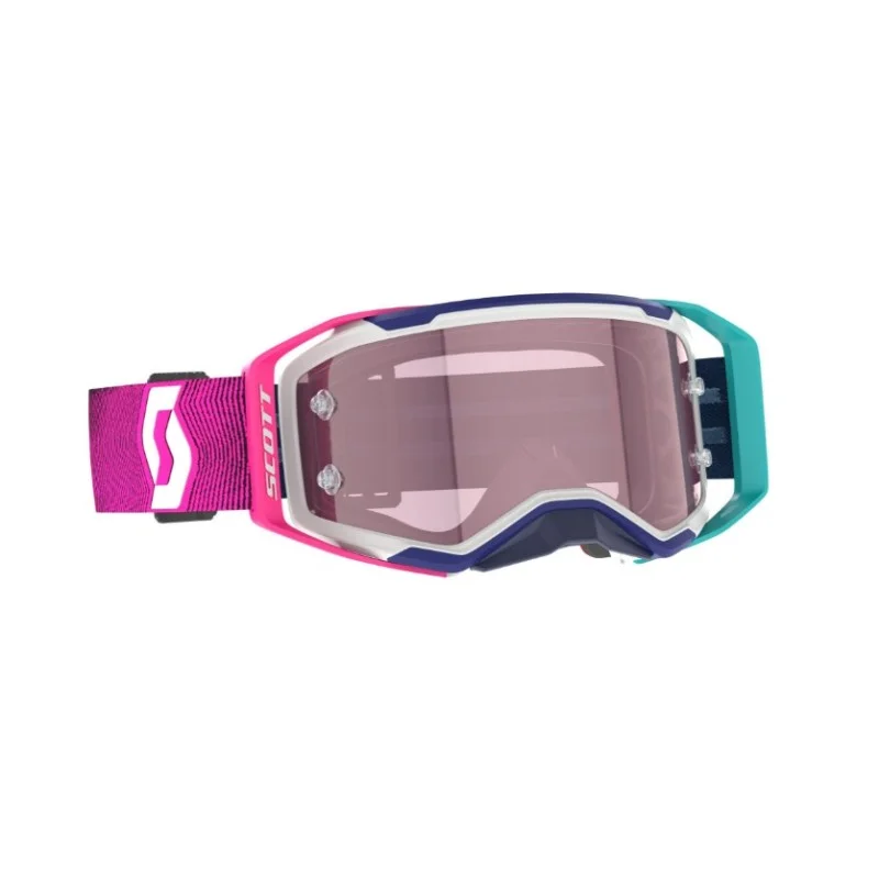 Crossbrille Scott Prospect 2.0 Amp Stealth Blue/Radiant |Pink/Rose Works-Lins