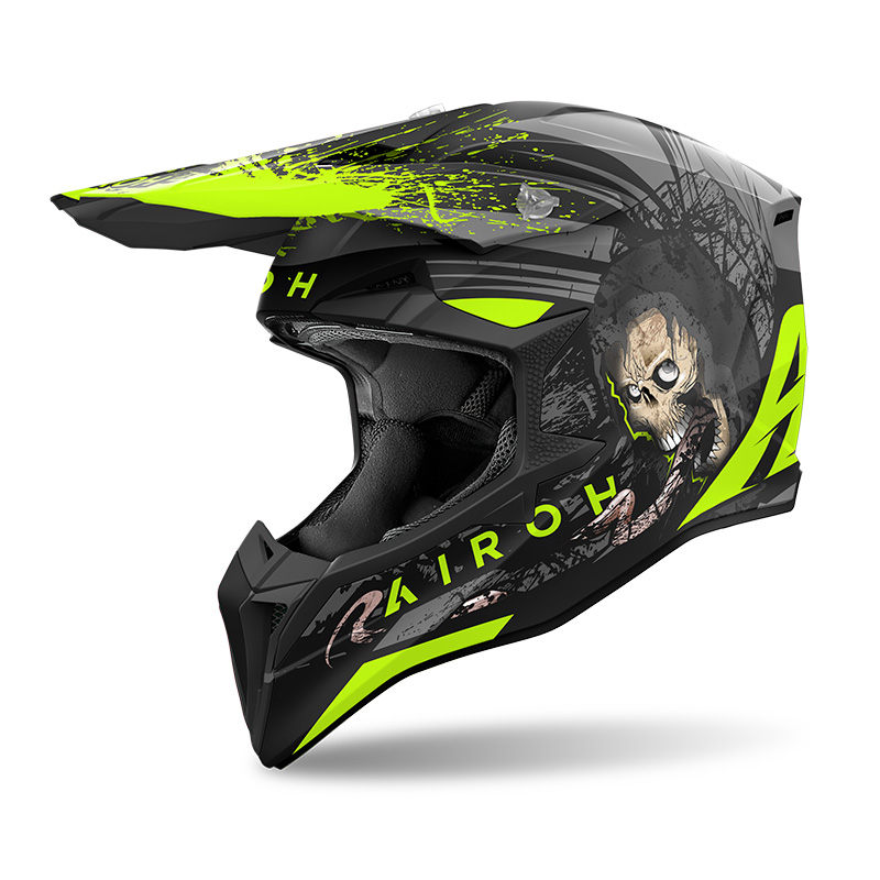 Helmet Airoh Wraap Darkness Matt WRD31 Airoh  Motocross Helmets