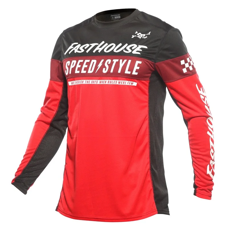 Jersey Fasthouse Grindhouse 24.2 Akin red/black 200003-40 Fasthouse Combo Jersey & Pant Motocross/Enduro