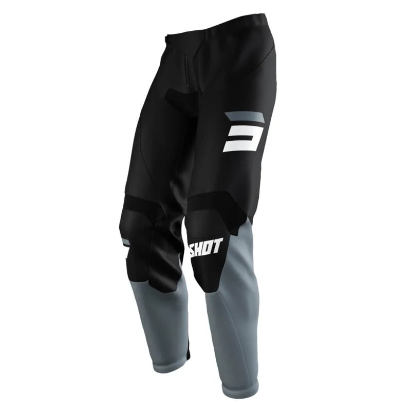 Pant Youth Shot Raw Burst Black