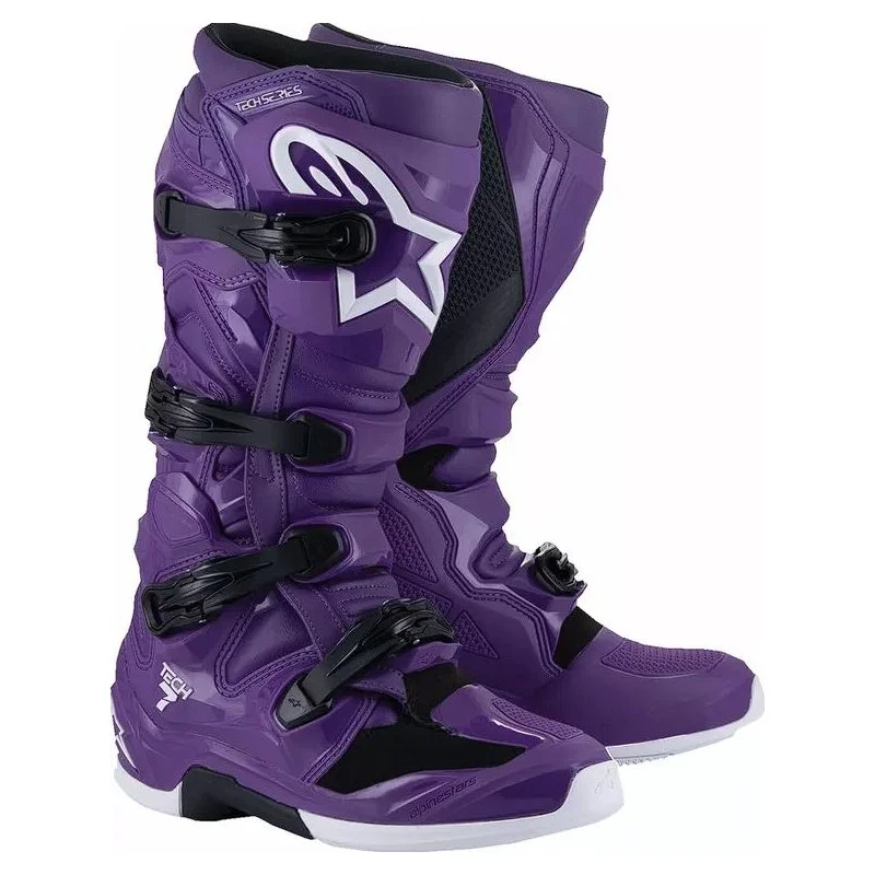 Bottes Cross Alpinestars Tech 7 2025 Violette